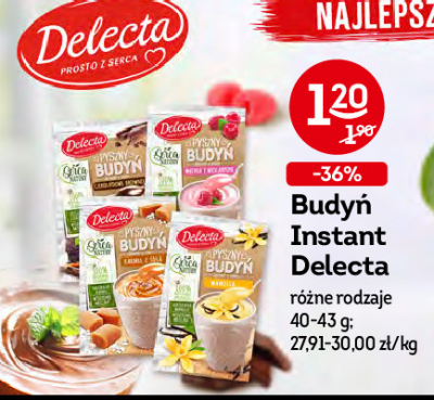 Budyń czekoladowy Delecta pyszny budyń promocja