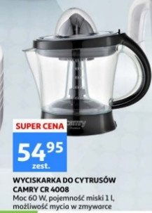 Wyciskarka do cytrus贸w cr 4008 Camry promocja
