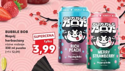 Napój herbaciany Rich Peach Popping Boba promocja w Kaufland