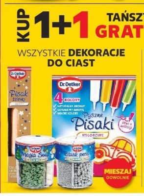 Dekoracje do ciast promocja w Kaufland
