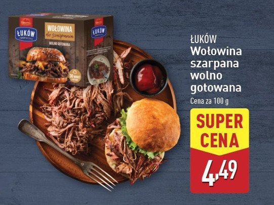 Wołowina do szarpania Łuków promocja w Aldi