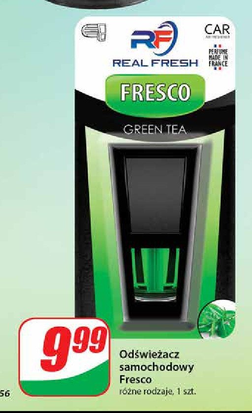 Odswieżacz green tea REAL FRESH promocja w Dino