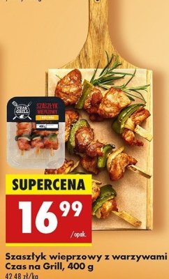 Szasz艂yk wieprzowy z warzywami Czas na grill promocja