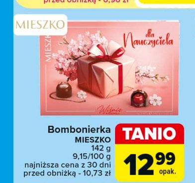 Bombonierka dla nauczyciela Mieszko promocja