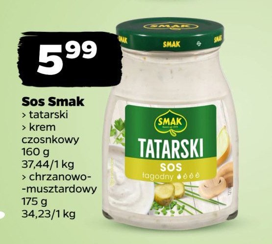 Sos tatarski Smak promocja