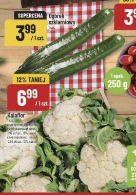 Ogórek szklarniowy promocja w POLOmarket