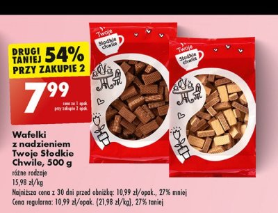 Wafle wanilia Twoje słodkie chwile promocja