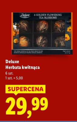 Herbata kwitnąca promocja w Lidl