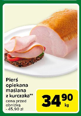 Pierś opiekana na maśle promocja