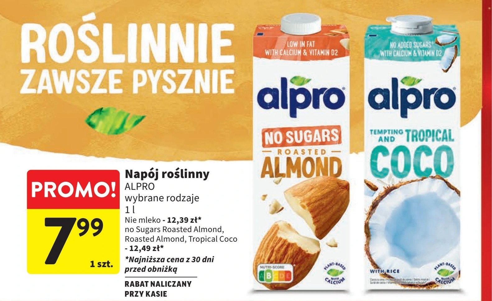 Napój kokosowy oryginalny Alpro promocja