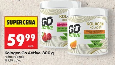 Kolagen Go Active malina 300g promocja w Biedronka