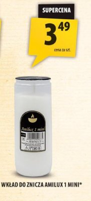 Wkład do znicza Amilux 1 Mini promocja w Arhelan