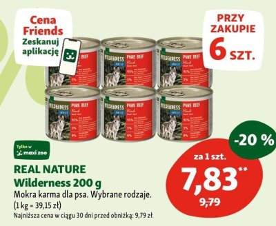Karma  mokra dla kota Wilderness 200 g promocja w MAXI ZOO