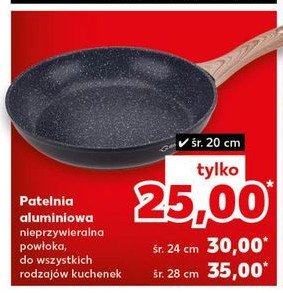 Patelnia aluminiowa 24 cm promocja