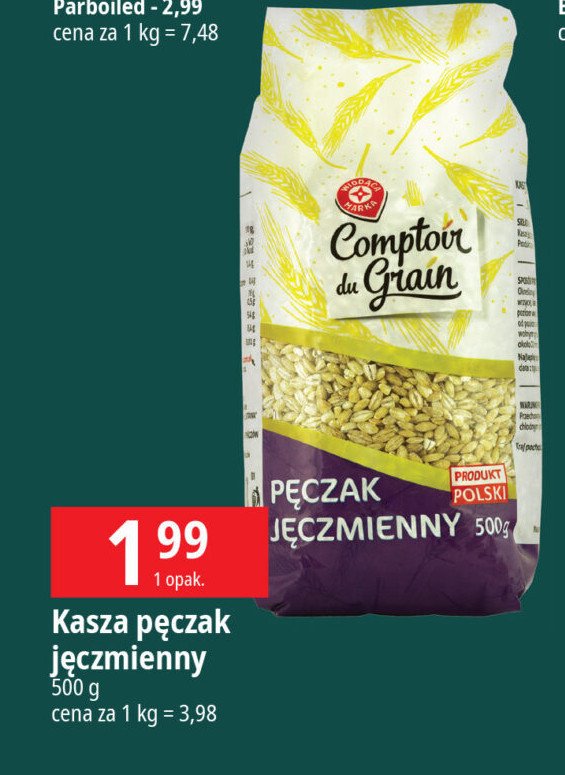 Pęczak jęczmienny Wiodąca marka comptoir de grain promocja