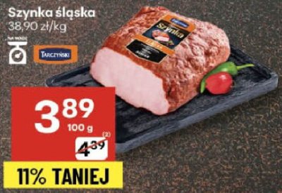 Szynka śląska promocja w Delikatesy Centrum