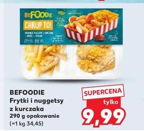 Frytki i nuggetsy z kurczaka Be foodie promocja w Kaufland