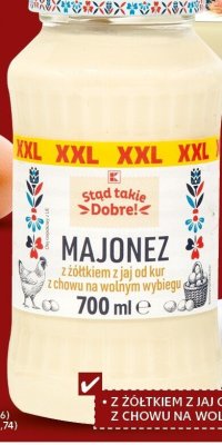 Majonez XXL 700 ml  promocja w Kaufland