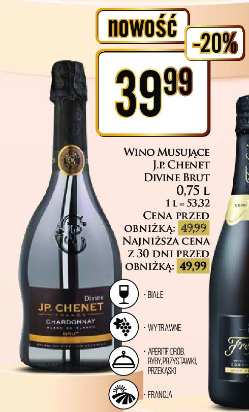 Wino J.p. chenet chardonnay promocja