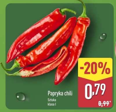 Papryka chili promocja w Aldi
