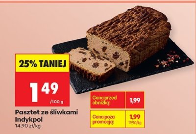 Pasztet ze śliwkami  promocja w Biedronka