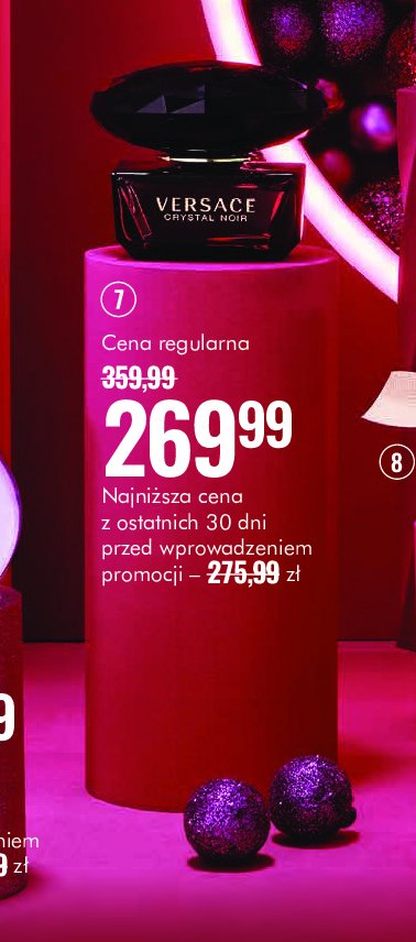 Woda perfumowana Versace crystal noir promocja