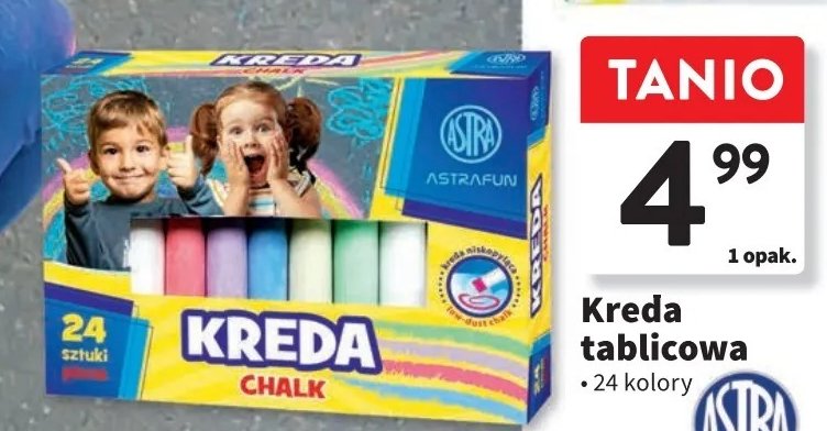 Kreda chodnikowa Astra promocja