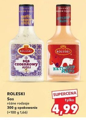 Sos ketchyp mayo Roleski promocja