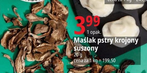 Ma艣laki suszone promocja