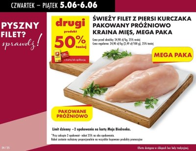Filet z kurczaka 艣wie偶y Kraina mi臋sa promocja