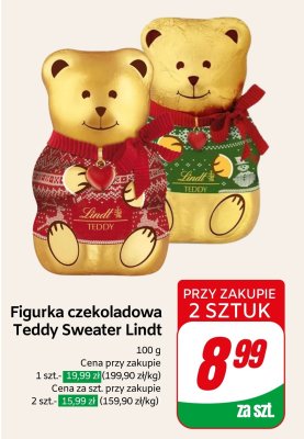 Figurka czekoladowa Teddy Sweater  promocja w Dino