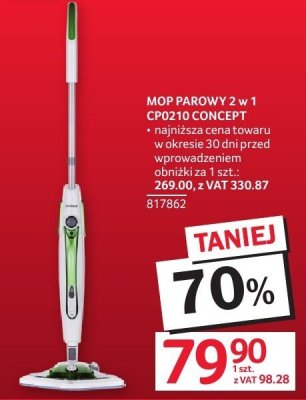 Mop parowy 2 w 1 CP0210 CONCEPT promocja w Selgros