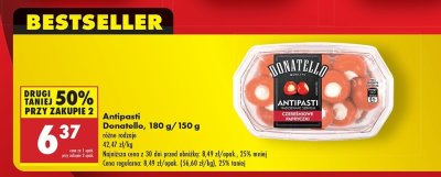 Zielone papryczki nadziewane serkiem Donatello antipasti promocja