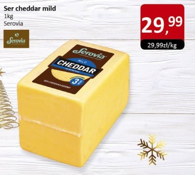 Ser cheddar mild Serovia promocja w Market Point