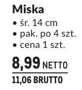 Miska Linia Aldea porcelana śr. 14 cm promocja w Makro