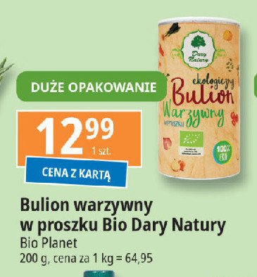 Bulion warzywny Dary natury promocja