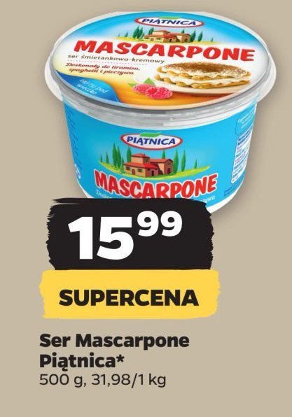 Mascarpone Piątnica promocja