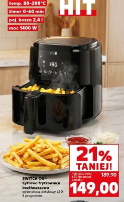 Cyfrowa frytkownica beztłuszczowa promocja w Kaufland