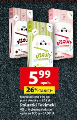 Paluchy Tokimeki, różne rodzaje promocja w Auchan