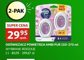 Odświeżacz powietrza flowers & spring Ambi pur bathroom promocja