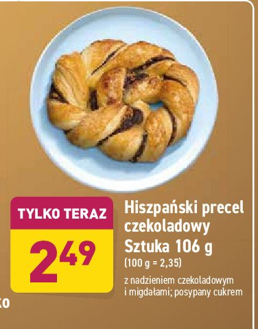 Hiszpa艅ski precel czekoladowy promocja
