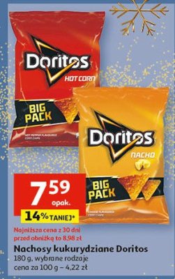 Chipsy hot corn Doritos Frito lay doritos promocja