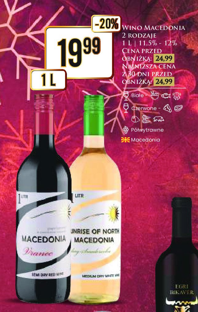 Wino MACEDONIA RIESLING SMEDEREVKA promocja