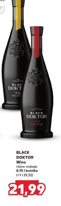 Wino półsłodkie Black doktor bostavan promocja