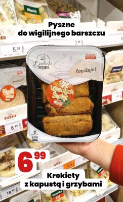 Krokiety z kapustą i grzybami Białecki Kuchnia promocja w Twój Market