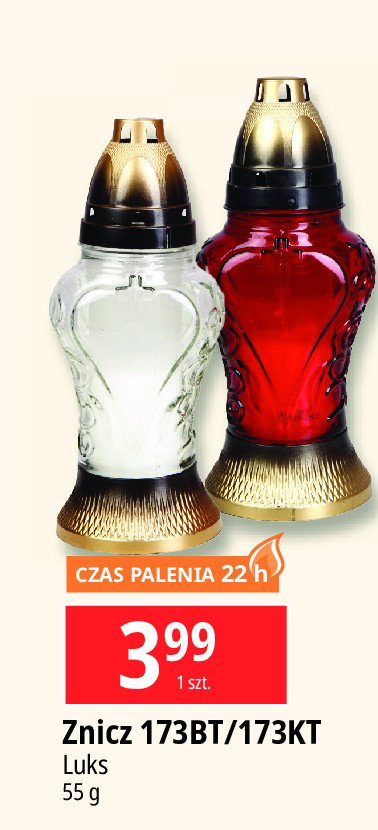 Znicz 173bt Luks promocja