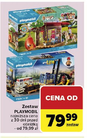 Klocki 71528 Playmobil promocja w Carrefour Market