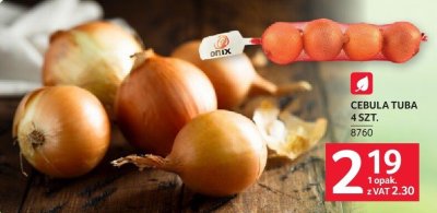 Cebula tuba 4 szt. promocja w Selgros