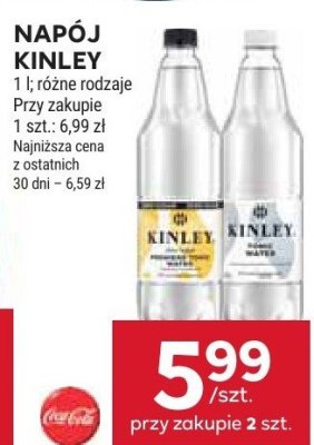 Napój Kinley promocja w Stokrotka