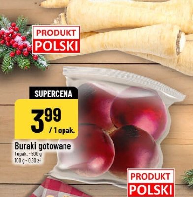 Buraki gotowane promocja w POLOmarket